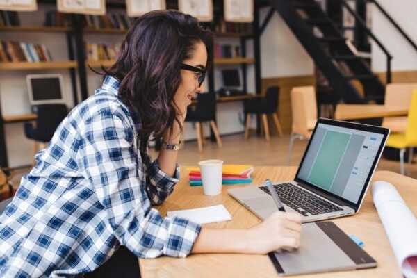 Students learning IT and coding skills at Bright Vadodara
